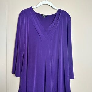 Lane Bryant Women's Purple Blouse